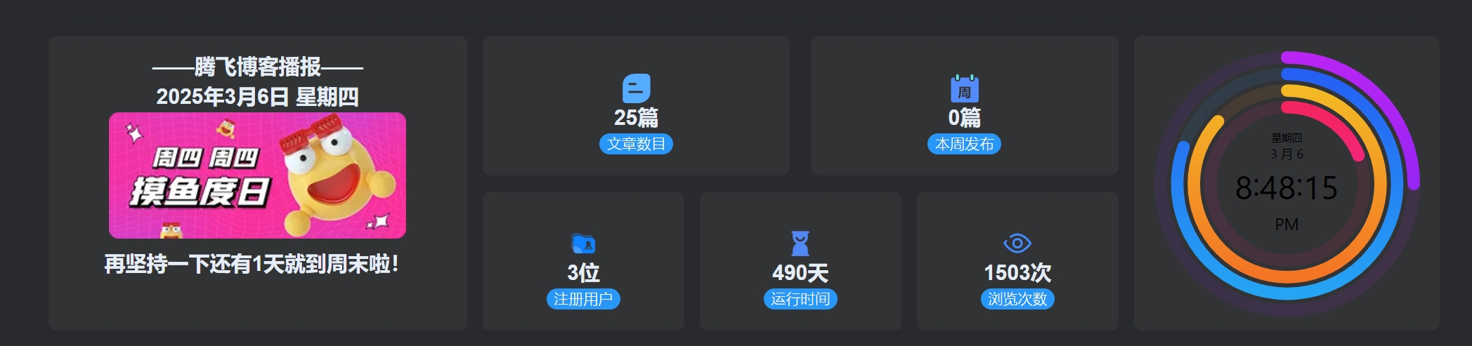 图片[2]-子比主题 – 首页底部统计小工具-解压狐