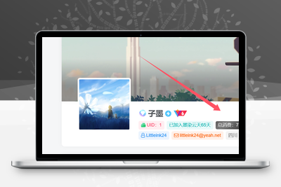 子比主题 – 用户中心添加UID、注册时间色块美化教程及代码-解压狐